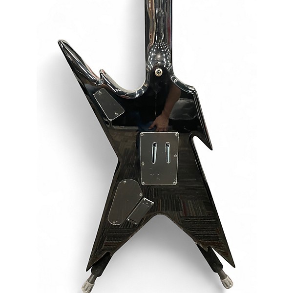 Used Dean RAZORBACK CUSTOM Trans Brazillian Solid Body Electric Guitar