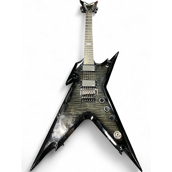Used Dean RAZORBACK CUSTOM Trans Brazillian Solid Body Electric Guitar