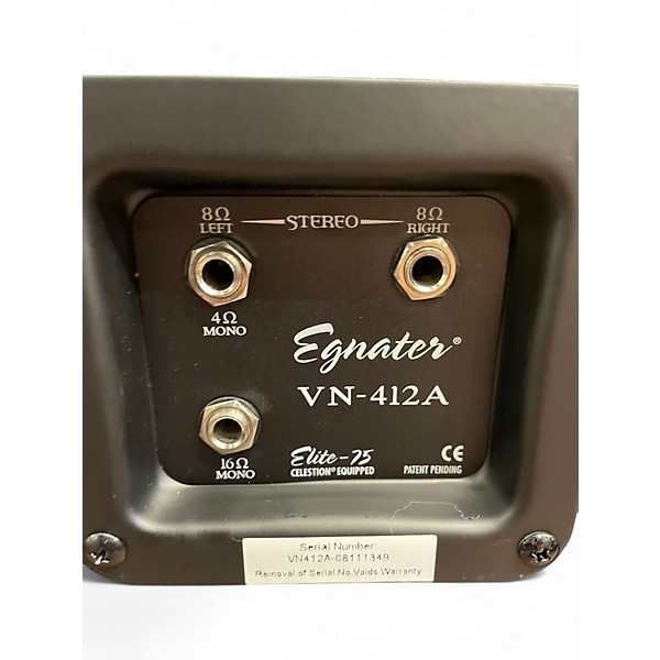 Used Egnater VN412A 4x12 Slant Guitar Cabinet