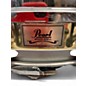 Used Pearl 14X5 Free Floating Snare brass Drum
