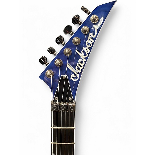 Used Jackson SL2Q Pro Series Soloist Trans Blue Solid Body Electric Guitar
