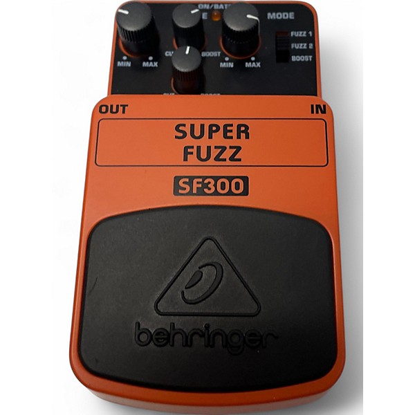 Used Behringer SF300 Super Fuzz Effect Pedal