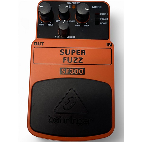 Used Behringer SF300 Super Fuzz Effect Pedal