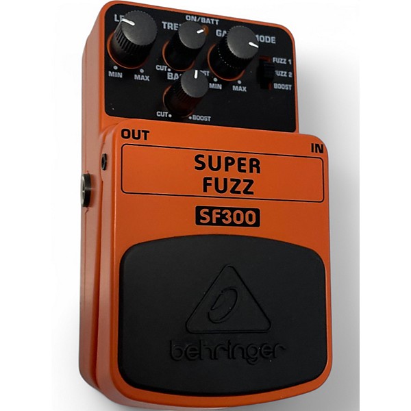 Used Behringer SF300 Super Fuzz Effect Pedal