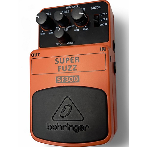 Used Behringer SF300 Super Fuzz Effect Pedal