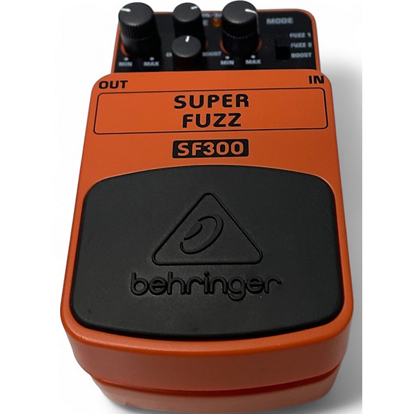 Used Behringer SF300 Super Fuzz Effect Pedal
