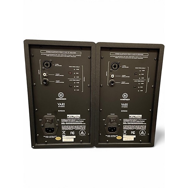 Used Harbinger SM505 PAIR Powered Monitor
