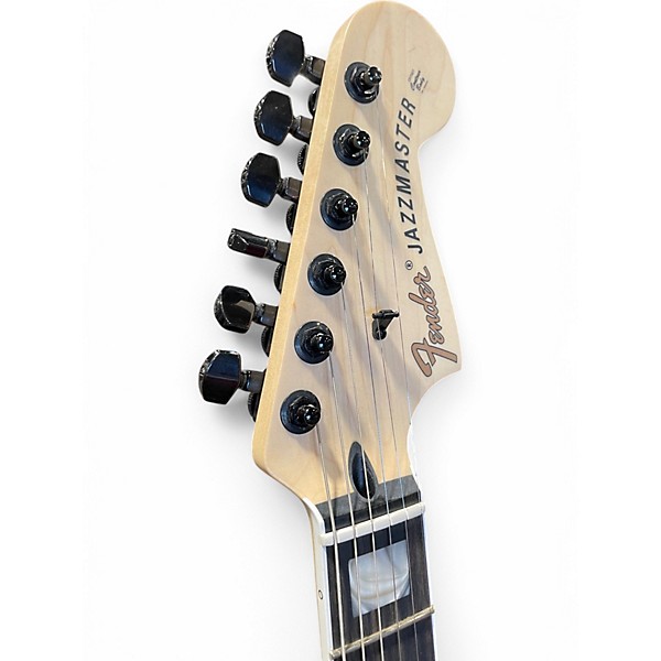 Used Fender Jim Root Signature Jazzmaster Arctic White Solid Body Electric Guitar