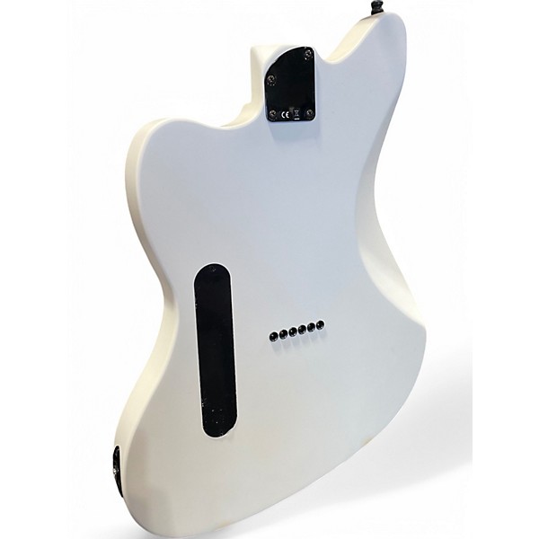 Used Fender Jim Root Signature Jazzmaster Arctic White Solid Body Electric Guitar