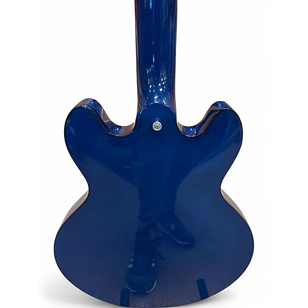Used Gibson MEMPHIS 339 BLUE Hollow Body Electric Guitar