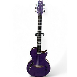 Used ESP ECLIPSE Purple Acoustic Electric Guitar