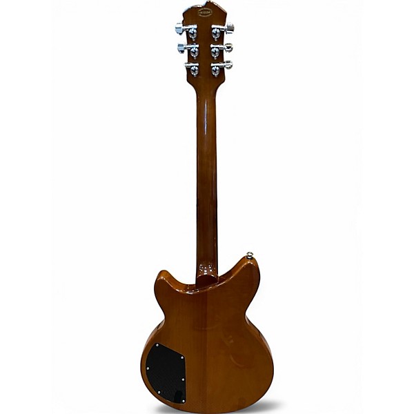 Used Agile CUSTOM HARM Gold Hollow Body Electric Guitar