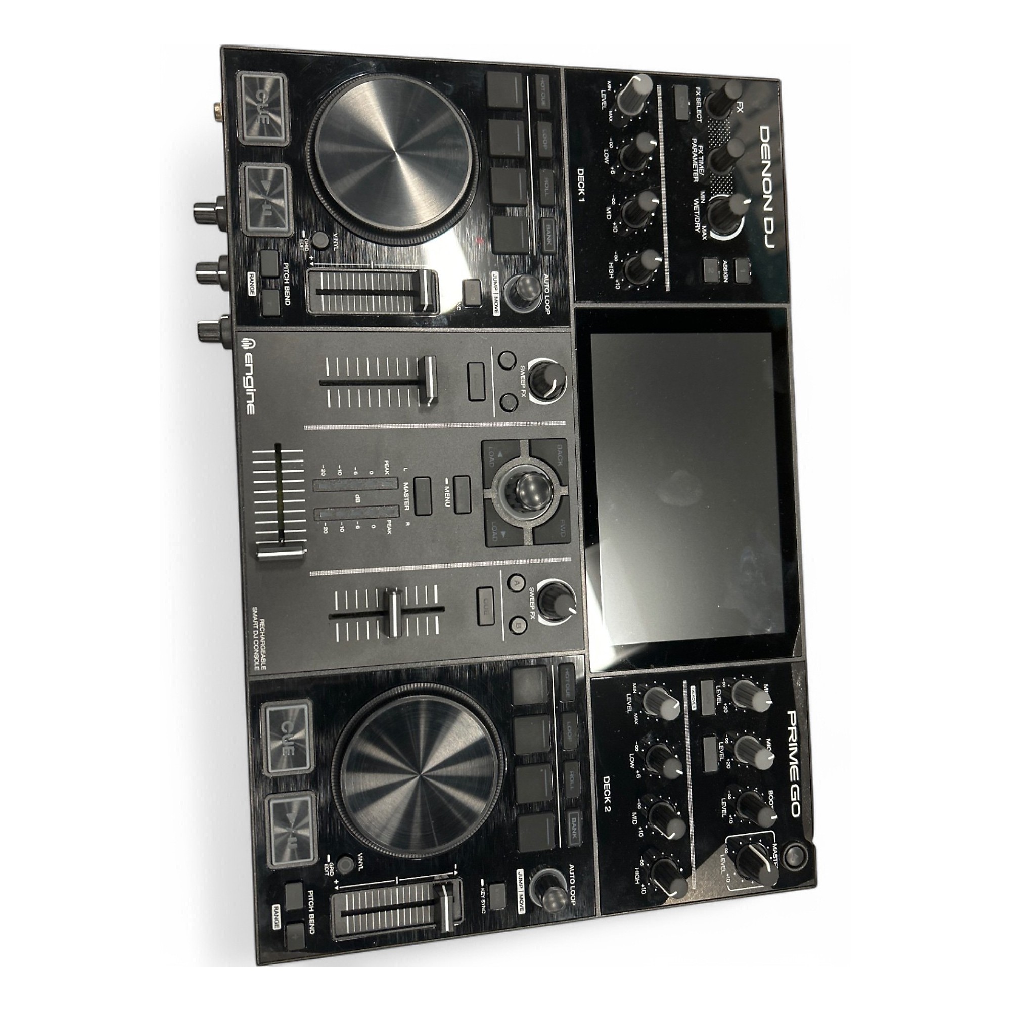Amazon.com: Denon DJ PRIME GO – Portable DJ Controller and