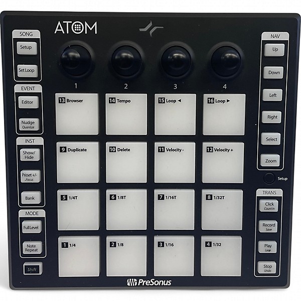 Used PreSonus ATOM MIDI Controller