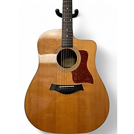 Used Taylor 210CE Natural Acoustic Electric Guitar