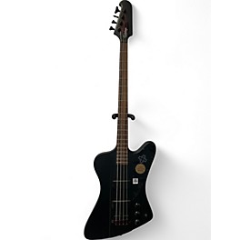 Used Epiphone Gothic Thunderbird IV Black Electric Bass Guitar