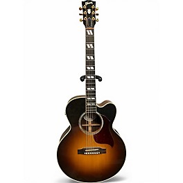 Used Gibson J165 Vintage Sunburst Acoustic Electric Guitar