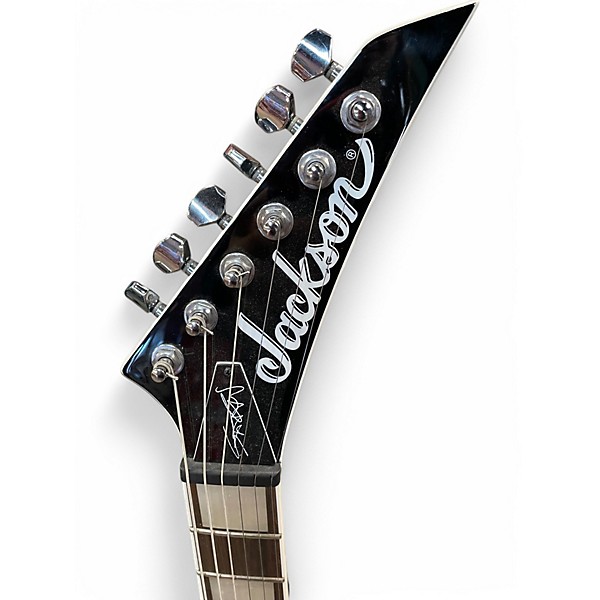 Used Jackson Scott Ian Signature Soloist Black Solid Body Electric Guitar