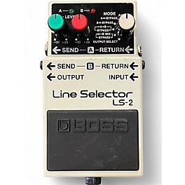 Used BOSS LS2 Line Selector Pedal