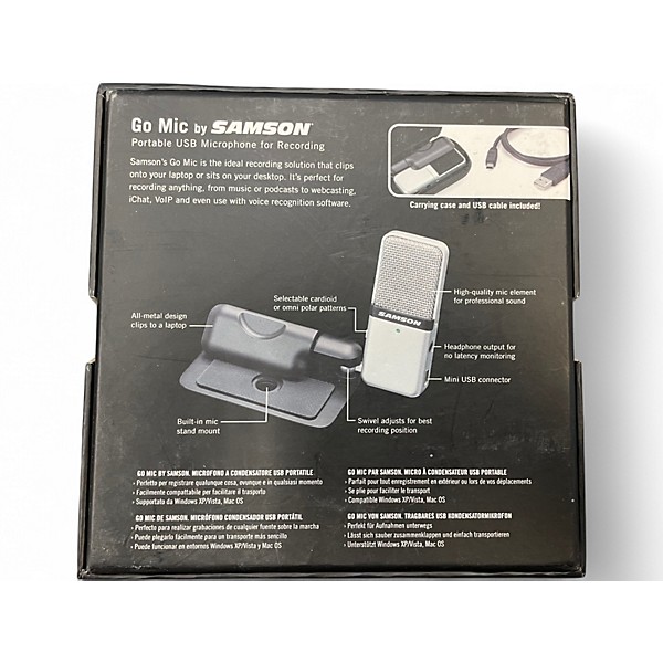 Used Samson Go Mic USB Microphone