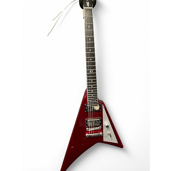 Used 2021 Kramer CHARLIE PARRA VANGUARD SIGNATURE Candy Apple Red Solid Body Electric Guitar