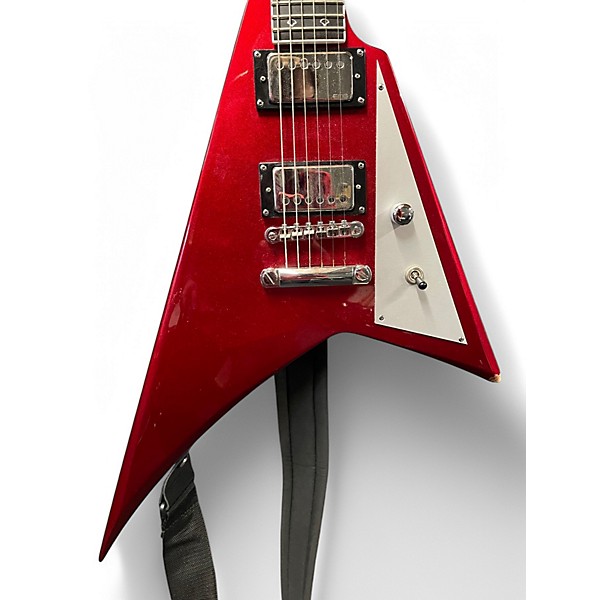 Used 2021 Kramer CHARLIE PARRA VANGUARD SIGNATURE Candy Apple Red Solid Body Electric Guitar