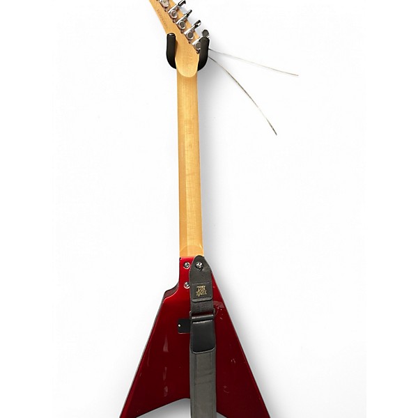 Used 2021 Kramer CHARLIE PARRA VANGUARD SIGNATURE Candy Apple Red Solid Body Electric Guitar
