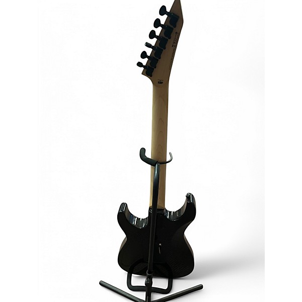 Used ESP M-200FM Trans Black Solid Body Electric Guitar