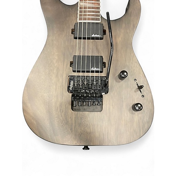 Used Jackson JS30 EX ACTIVE Trans Gray Solid Body Electric Guitar