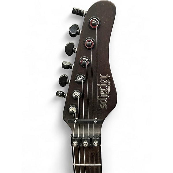 Used Schecter Guitar Research Sun Valley Natural Solid Body Electric Guitar