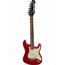 Used Dean S-Type HSS Candy Apple Red Solid Body Electric Guitar