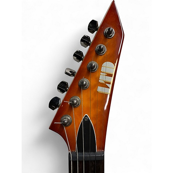 Used ESP MH100QMNT 2 Color Sunburst Solid Body Electric Guitar