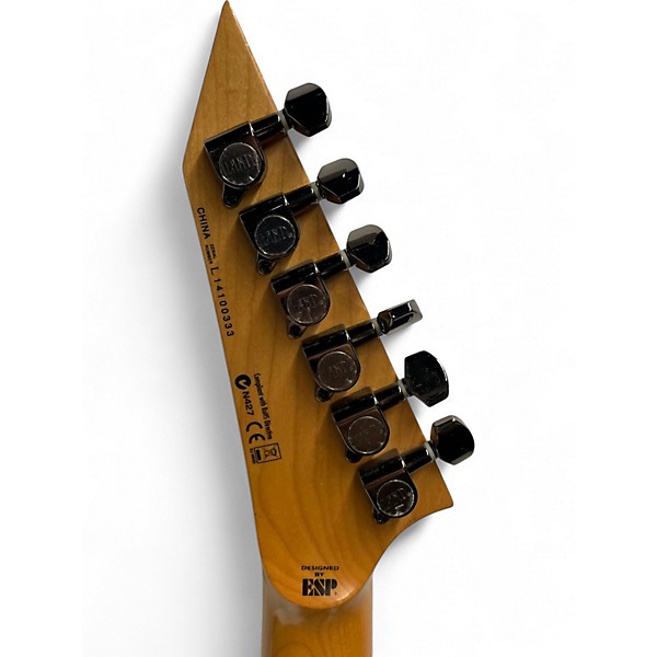 Used ESP MH100QMNT 2 Color Sunburst Solid Body Electric Guitar