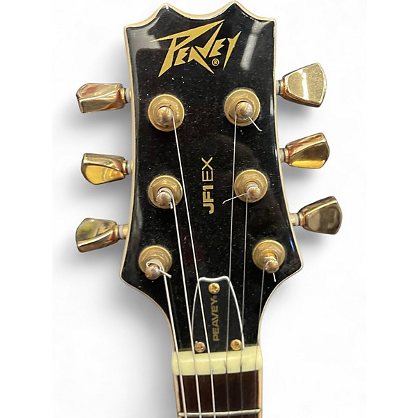 Used Peavey JF1EX Candy Apple Red Hollow Body Electric Guitar