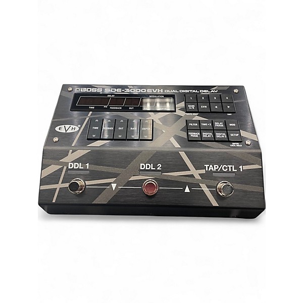Used BOSS SDE-3000EVH Effect Pedal
