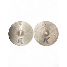 Used Zildjian 14in K Custom Dark Hi Hat Pair Cymbal