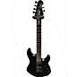Used Sterling by Music Man JP60 John Petrucci Signature Stealth Black Solid Body Electric Guitar thumbnail