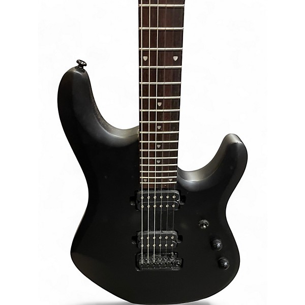 Used Sterling by Music Man JP60 John Petrucci Signature Stealth Black Solid Body Electric Guitar