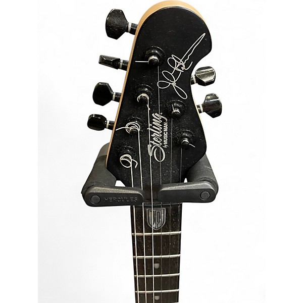 Used Sterling by Music Man JP60 John Petrucci Signature Stealth Black Solid Body Electric Guitar