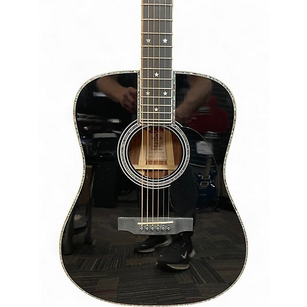 Used Sigma DT-42 NASHVILLE Black Acoustic Electric Guitar