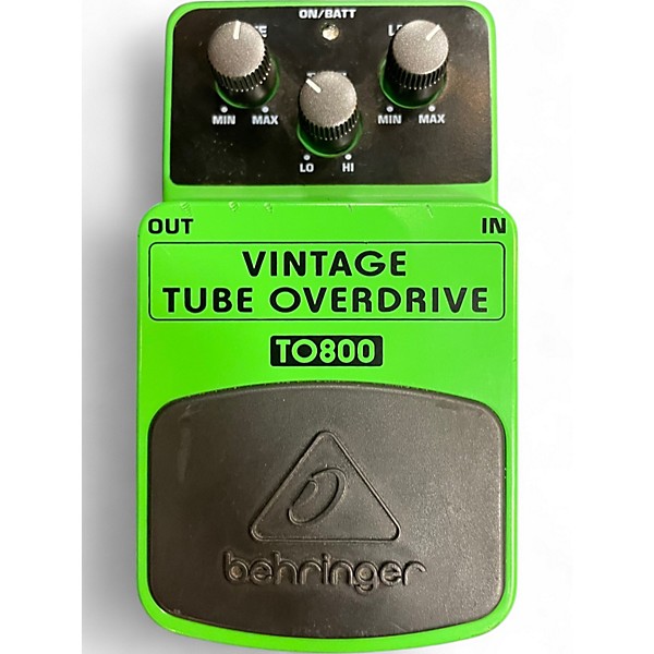 Used Behringer TO800 Vintage Tube Overdrive Effect Pedal