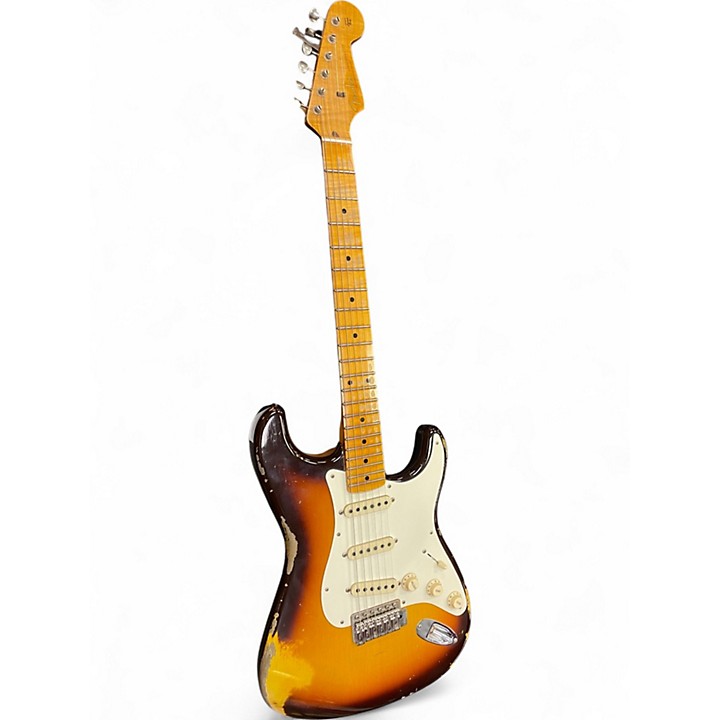 Used Fender 58 CUSTOM SHOP HEAVEY RELIC STRATOCASTER 2 Color