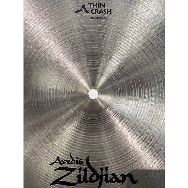 Used Zildjian 16in A Series Thin Crash Cymbal