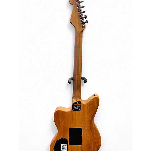 Used Fender Acoustasonic Jazzmaster  Natural Acoustic Electric Guitar