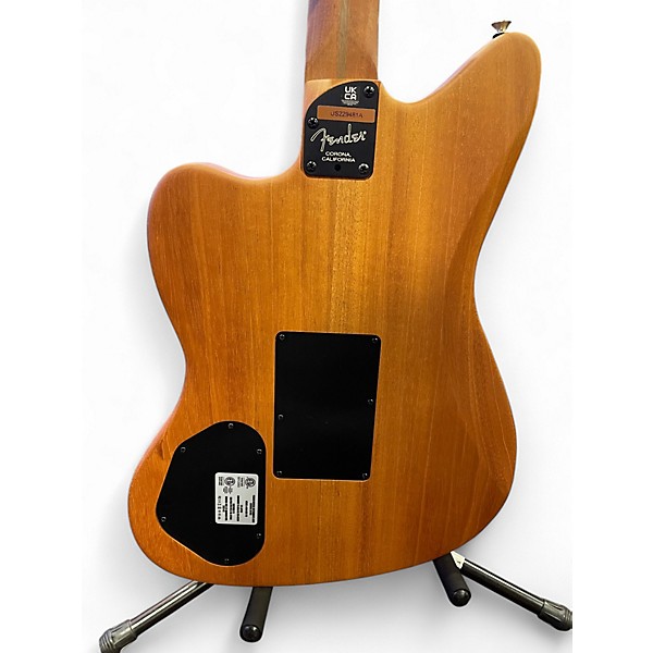 Used Fender Acoustasonic Jazzmaster  Natural Acoustic Electric Guitar