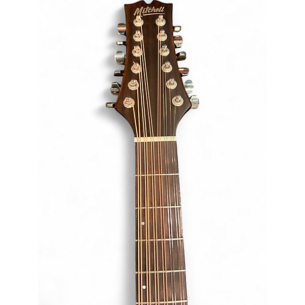 Used Mitchell T331TCE Mahogany 12 String Acoustic Electric Guitar