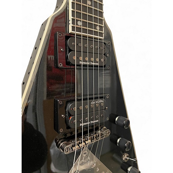 Used Epiphone DAVE MUSTAINE FLYING V BLACK Solid Body Electric Guitar