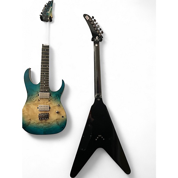 Used Epiphone DAVE MUSTAINE FLYING V BLACK Solid Body Electric Guitar
