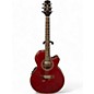 Used Takamine EG540C Trans Red Acoustic Electric Guitar thumbnail
