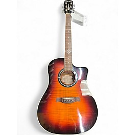 Used Fender T Bucket 300CE 3 Tone Sunburst Acoustic Electric Guitar